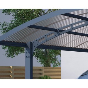 A prueba de policarbonato del Panel de techo de aluminio garaje garajes Toldos & amp Carports - Product Image 4
