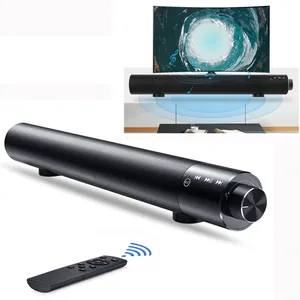 Factory Promotion Speaker Portable SOUND BAR X6 B T 5.0 Cylinder Metal B T Perfect Sound Speaker(Black)