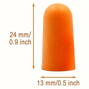 Tapones para los Oídos Dobles de Espuma Suave con Aislamiento Acústico, Reducción de Ruido, Ideales para Dormir, Viajar y Aviones - Product Image 2