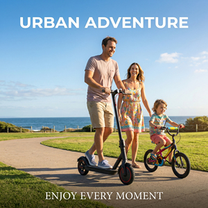 สกู๊ตเตอร์ไฟฟ้าพับได้ YIZHI สำหรับผู้ใหญ่ แบบพกพา 3 ระดับความเร็ว น้ำหนักเบา เหมาะสำหรับการเดินทางในเมือง - Product Image 4