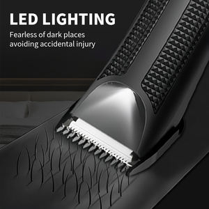 Schaamhaartrimmer Voor Mannen-Waterdichte Body Hair Trimmer, Keramische Scheerapparaten Voor Mannen Met USB-C Opladen, Nat En Droog Gebruik - Product Image 2