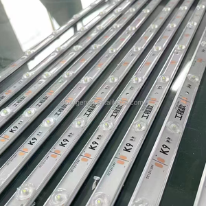 Dc12v DC24V 12 leds/M 12 wát/mét SMD 3030 quảng cáo backlit <span class=keywords><strong>Led</strong></span> dải ánh sáng Nhôm Cơ thể <span class=keywords><strong>LED</strong></span> <span class=keywords><strong>Strip</strong></span> cho quảng cáo hộp Đèn - Product Image 2