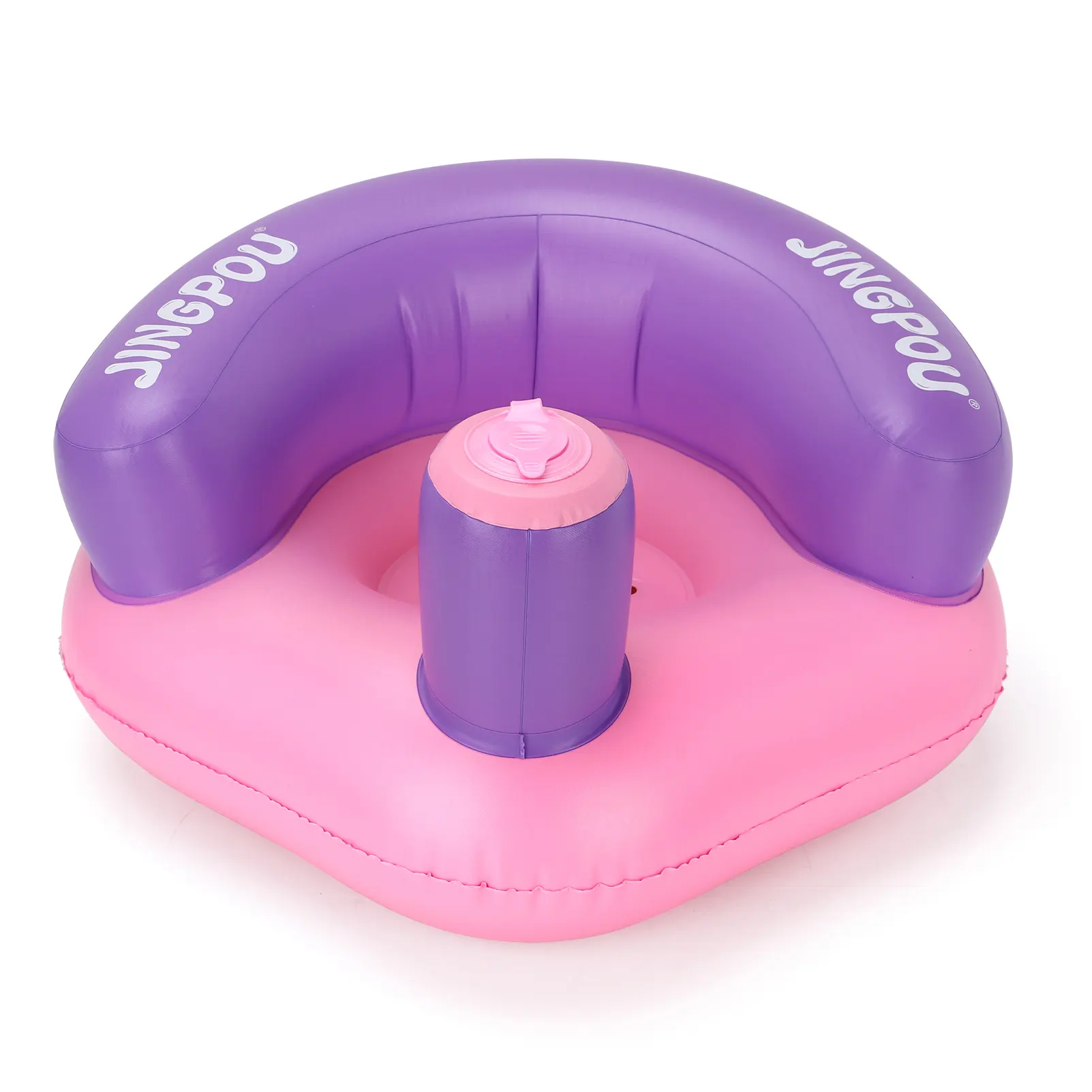 Swimbobo Inflatable Portable Fold Baby Sofa Seat Chairs for Bath Shower Learning Bathing Stool Eating Pvc Chair