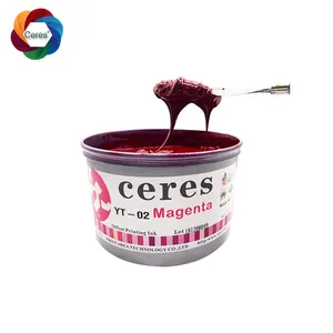 Hot Sale Ceres YT-02 Soya Offset CMYK Ink, Sheet-fed Offset Ink Supplier