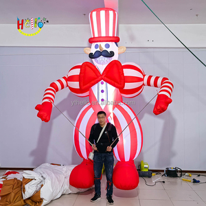 Costume de parade gonflable de nouvelle conception, marionnette de <span class=keywords><strong>clown</strong></span> gonflable qui marche et danse - Product Image 3