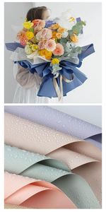 Papier d'emballage uni Han Feng pour fleurs, papier Ouya couleur unie, emballage de bouquets, sac pour fleuriste et usage domestique - Product Image 5