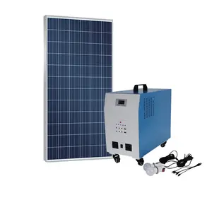 Off Grid Penjualan Terbaik 1000W 2000W Solar Power Station Portable Power Generator Solar