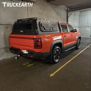 Cubierta de Aluminio Manual Impermeable con Cierre para Camionetas Ford, Toyota, GMC, RAM, Chevrolet, BYD, Truckearth, TECDZF, Pickup, Camper Shell - Product Image 4
