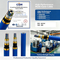 Cable de Control de Señal Industrial con Blindaje de Cobre Trenzado, Cable de Instrumentos de PVC Anti-interferencias para Equipos de Automatización