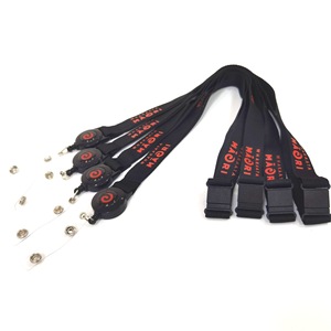 Lanière personnalisée avec porte-badge d'identification - Product Image 4