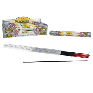 Bâtons d'encens au patchouli, boîte double présentoir, 100g, pour aromathérapie - Product Image 2