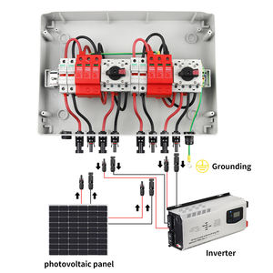 सौर फोटोवोल्टिक 2 इनपुट 2 इनपुट 2 बाहर डीसी 1000v कॉम्बिनर बॉक्स, बिजली संरक्षण fuse mcb spd वाटरप्रूफ बॉक्स ip65 18 तरीके - Product Image 5