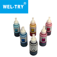 WEL-TRY Premium Tinta isi ulang Tinta Inkjet botol berbasis air kompatibel untuk Epson L800 L805 L1800 L850 model Printer 664 673 672