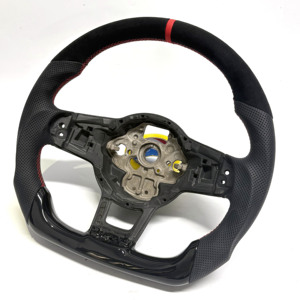 พวงมาลัยคาร์บอนปลอมแปลง GTI สำหรับ Sagitar teramont sportsvan MK7กอล์ฟรองรับฟังก์ชั่นการทำความร้อน B8 <span class=keywords><strong>Scirocco</strong></span> - Product Image 2