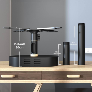 Support de <span class=keywords><strong>plafond</strong></span> réglable pour projecteur avec boîtier d'adaptateur dissimulé, capacité de charge de 10 kg, support de projecteur pour projecteurs XGIMI X50 et TITAN Series - Product Image 6