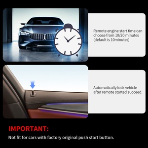 Kit de Arranque Remoto Universal para Vehículos con Encendido por Llave, Compatible con el Control Remoto Original - Product Image 6