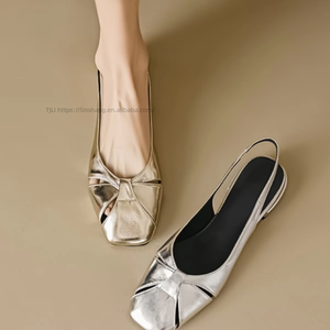 Factory Wholesale Square Head Hollow Out After the Empty Single Retro Thick Low <b>Heel</b> Flat Baotou Sandals for Women's Shoes - Product Image 2