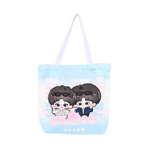 ถุงผ้าแคนวาสสั่งทำ Chuangjie Packaging พร้อมพิมพ์ลายแบบ Flocking เป็นมิตรกับสิ่งแวดล้อม เหมาะสำหรับการช้อปปิ้งและการบรรจุภัณฑ์ทั่วไป - Product Image 4
