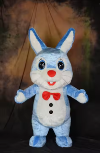 Mascotte de <span class=keywords><strong>lapin</strong></span> gonflable de Pâques Ensemble de <span class=keywords><strong>lapin</strong></span> de fête d'événement pour adultes Costume de luxe - Product Image 6