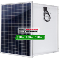 450w 600w Mono Panneau Solaire 500w 48v Allemagne Panneau Solaire 550 Watt 510wp 550 w Panneaux Solaires