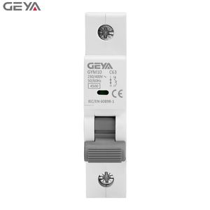 Disjoncteurs miniatures GEYA GYM10 4.5KA 6KA MCB SP, nouveau design, rail DIN, <span class=keywords><strong>32A</strong></span>, prix MCB, MCB unipolaire SKD - Product Image 1
