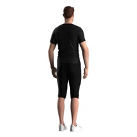Chemises de compression anti-odeur pour la salle de sport, avec fente latérale, protection contre les éruptions cutanées, soutien musculaire, haut d'entraînement pour la musculation, le crossfit et l'athlétisme