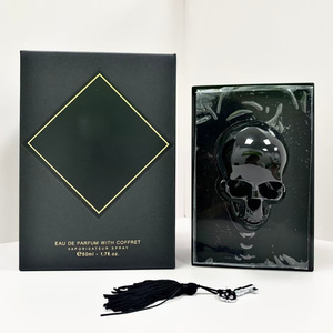 <span class=keywords><strong>Parfum</strong></span> de marque de vente chaude de haute qualité tête de crâne de fantôme noir <span class=keywords><strong>parfum</strong></span> de pulvérisation de corps pour hommes et femmes - Product Image 6