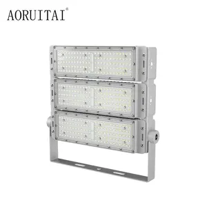 AORUITAI Lumière d'inondation haute luminosité étanche Ip66 100 200 300 400 500 600 800 1000 1200 W Réflecteur LED Lampe de stade