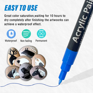 Factory Custom antike Farben Dual Tip Aquarell Pinsel Stift Nylon Soft Art Marker <span class=keywords><strong>Set</strong></span> 0,4mm Fine Liner - Product Image 3