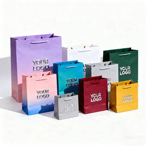 ถุงกระดาษช้อปปิ้งสีชมพูพิมพ์ลายตามสั่ง <span class=keywords><strong>ราคา</strong></span>ส่งถูก คุณภาพหรูหรา พร้อมโลโก้ของคุณเอง - Product Image 4