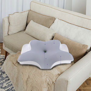 Oreiller cervical en mousse à mémoire d'aide au sommeil profond en gros Positionneur sans effondrement tricoté avec livraison gratuite - Product Image 5