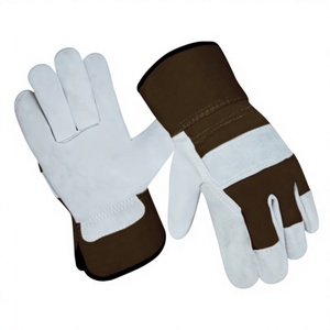 Guantes de Seguridad Profesionales de Cuero Vacuno Reforzado, Certificación CE, Anti-Corte, Protección para Manos, JNM SAFETY - Product Image 4