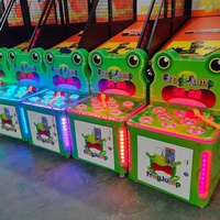 Whack a Mole Kids Arcade Game Machine Frapper Pop up Frog Arcade Game Hammer Machine pour parc d'attractions