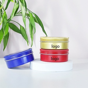 En Stock: Envases Cosméticos Plateados de 1oz, 2oz, 4oz, 30g, 60g, 120g, Recipientes para Dulces, Frascos de Almacenamiento Vacíos, Latas Metálicas de Aluminio para Crema - Product Image 3