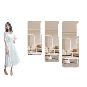 <span class=keywords><strong>Miroir</strong></span> mural autocollant flexible incassable <span class=keywords><strong>de</strong></span> 2 mm d'épaisseur <span class=keywords><strong>pour</strong></span> la décoration intérieure et la <span class=keywords><strong>salle</strong></span> <span class=keywords><strong>de</strong></span> <span class=keywords><strong>bain</strong></span> - Vente en gros - Product Image 4