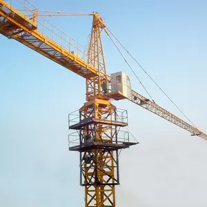 CE Tall Building 12T Self Raised Tower CraneT7022 Luffing Jib Tower Crane