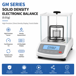 Balanza Digital de Densidad para Pruebas de Metales Preciosos, Báscula Electrónica de Laboratorio 0.01g - Product Image 3