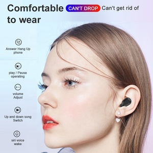 <span class=keywords><strong>Auriculares</strong></span> inalámbricos deportivos con caja <span class=keywords><strong>de</strong></span> carga, cascos a prueba <span class=keywords><strong>de</strong></span> agua IPX7, BT, 2020 - Product Image 4