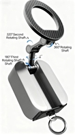 Support de téléphone magnétique multifonctionnel portable Nouveau support de bureau convivial pour les appareils mobiles