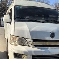 Vente Urgente – Minibus Diesel Jinbei Haise d'Occasion – Grande Capacité 16 Places, Toit Surélevé, Économique pour Entreprises et Grandes Familles