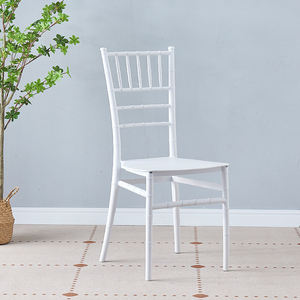 Chaises en plastique empilables chics pour événements, élégantes, fourniture directe d'usine, style moderne, chaise en plastique bon marché - Product Image 3