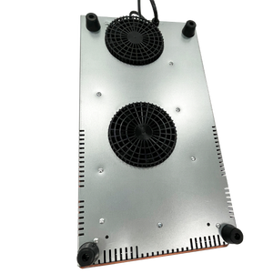 Table <span class=keywords><strong>de</strong></span> <span class=keywords><strong>cuisson</strong></span> à induction à double zone chauffante, haute performance, 3200W, couleur or - Product Image 5