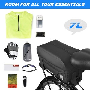 7L Multifunktion ales Fahrrad Fahrrad Rücksitz Kofferraum tasche Große Kapazität Hintere Packt asche Reflektierende hintere Sattel tasche <span class=keywords><strong>MTB</strong></span> Rennrad Ba - Product Image 3