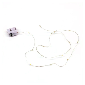 Luces de Navidad Decorativas de 1M con 10 <span class=keywords><strong>LED</strong></span>, Guirnalda de Luces de Alambre de Cobre Mini, Funciona con Pilas, para Fiestas - Product Image 5
