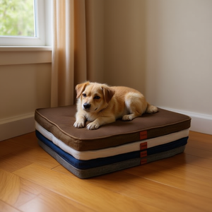 Tappetino per Animali Domestici Super Morbido in Spugna Cristallina 5cm, 80*120*5cm, Marrone Scuro, Qualità Premium - Product Image 3