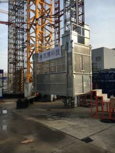 Sc-Serie Bouwbouwlift Met Enkele Of Dubbele Kooibouwers En Fabrikant Van Vrachtlift China - Product Image 4