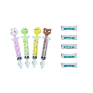 MDR CE Reutilizable 10ml Bebé Jeringa <span class=keywords><strong>Nasal</strong></span> Irrigador <span class=keywords><strong>Nasal</strong></span> Arandela Nariz Dibujos animados Bebé Aspirador <span class=keywords><strong>Nasal</strong></span> - Product Image 2