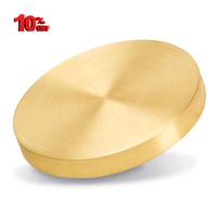99.99% D'or de pureté de L'ua Cible pour revêtement De Pulvérisation De Magnétron