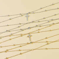 Chaîne de taille superposée pour femme en alliage de cuivre avec pendentif cœur, style décontracté et urbain, bijoux à double anneau