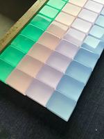 Tuiles de Mahjong en Acrylique Double Couche Effet Gelée Scintillante de Luxe, 144 Tuiles, Mahjong Chinois Personnalisé, Vente en Gros, Cadeau